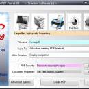 Print To PDF Pro freeware screenshot