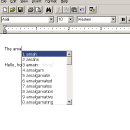 AWA TypingAid freeware screenshot
