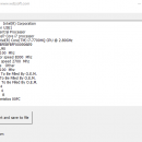 WDZ CPU Info freeware screenshot