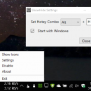 ShowHide freeware screenshot