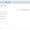 Arclab Dir2HTML Free freeware screenshot