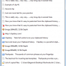 Clipdiary Free freeware screenshot