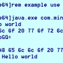 Base64 freeware screenshot