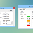RAM CPU Taskbar freeware screenshot
