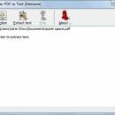FlipPageMaker PDF to Text freeware screenshot