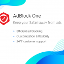 AdBlock One freeware screenshot