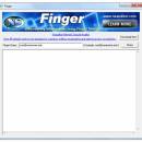 Finger freeware screenshot