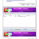 Page Turning Free PDF to Word freeware screenshot