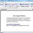 Moxia Ebook Creator freeware screenshot