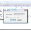 Partition Find and Mount freeware screenshot