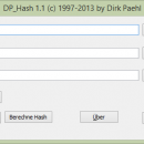 DP HASH freeware screenshot