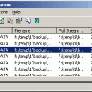 AlternateStreamView freeware screenshot