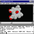 RasMol freeware screenshot