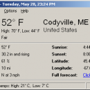sWeather freeware screenshot