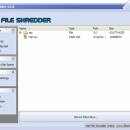 File Shredder freeware screenshot