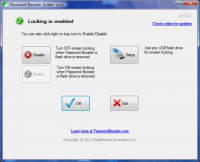 Password Booster Screen Lock freeware screenshot