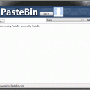 PasteBin freeware screenshot