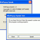WinPopup Speak! freeware screenshot
