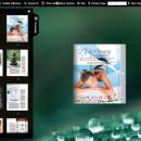 Flash flip book theme of Crossover 3 freeware screenshot