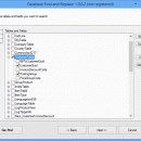 Database Find and Replace freeware screenshot