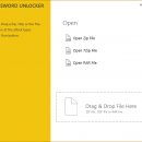 Free Zip Password Unlocker freeware screenshot