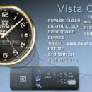 Vista Clock freeware screenshot