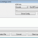 AnalogX ACM Convert freeware screenshot