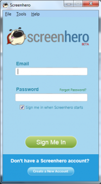 Screenhero freeware screenshot