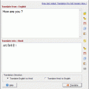 FREE English-Hindi Translator freeware screenshot