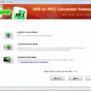 Boxoft APE to MP3 Converter (freeware) freeware screenshot
