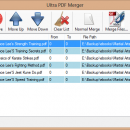 Ultra PDF Merger freeware screenshot