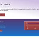 Disk Benchmark freeware screenshot