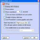 PowerClick freeware screenshot