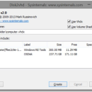 Disk2vhd freeware screenshot