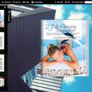 Flash flip book template of City Sky freeware screenshot