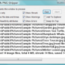 JPEG & PNG Stripper freeware screenshot