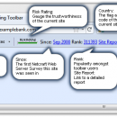 Netcraft Toolbar freeware screenshot