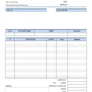 Hourly Invoice Form freeware screenshot