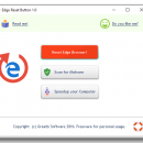 Edge Reset Button freeware screenshot