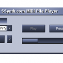 SSynth.com MIDI File Player freeware screenshot